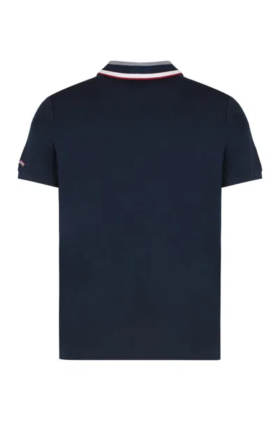 Paul & Shark Polo Shirt In Cotton Piqué In Black