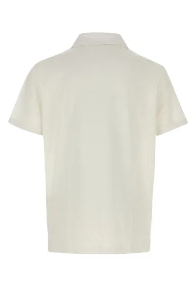 Paul & Shark White Short Sleeves Logo Polo In White