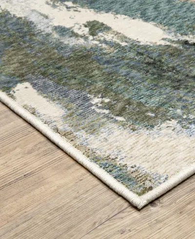 Oriental Weavers Tisdell Tis04 9'10"x12'8 Area Rug In Green