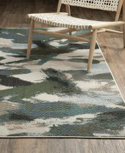 Oriental Weavers Tisdell Tis04 9'10"x12'8 Area Rug In Green