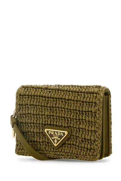 Prada Wallets In Green
