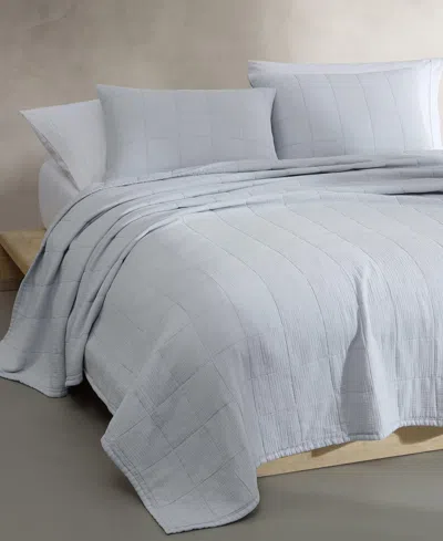 Calvin Klein Cotton Gauze Solid 3-pc. Quilt Set, King