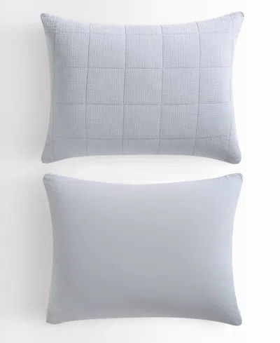Calvin Klein Cotton Gauze Solid 3-pc. Quilt Set, King