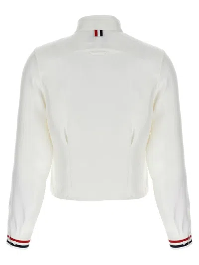 Thom Browne Silk Shirt In White