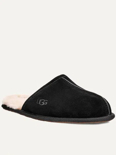 Ugg Mens Cushioned Footbed Suede Slide Slippers