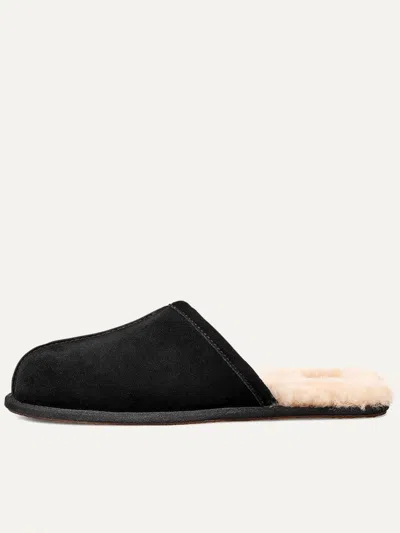 Ugg Mens Cushioned Footbed Suede Slide Slippers