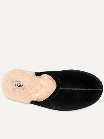 Ugg Mens Cushioned Footbed Suede Slide Slippers