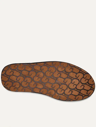 Ugg Mens Cushioned Footbed Suede Slide Slippers