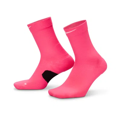 Nike Unisex Midweight Running Crew Socks (1 Pair)