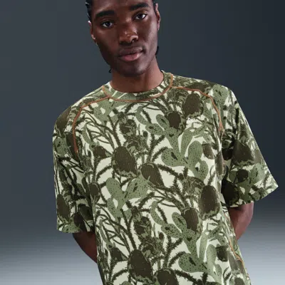 Nike Men's  Acg "chinati" Dri-fit Adv Short-sleeve Top In Green