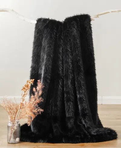 Battilo Lifestyle Faux Fur Throw, 50" X 60"