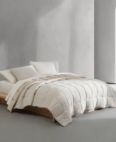 Calvin Klein Washed Solid Reversible Plush 7-pc. Comforter Set, Queen