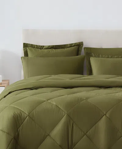 Cannon Oversized Cotton Percale 3-pc. Comforter Set, Full/queen