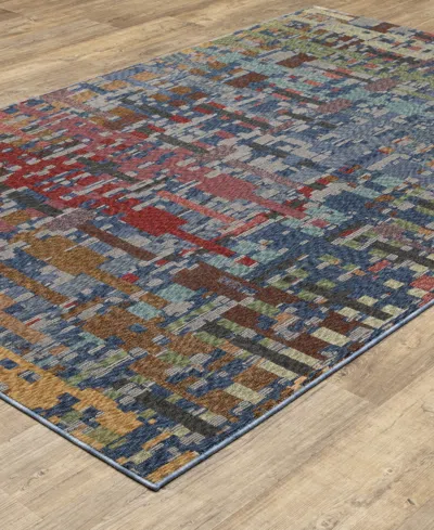 Oriental Weavers Tisdell Tis03 6'7"x9'4" Area Rug In Multi