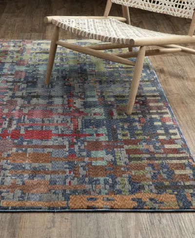 Oriental Weavers Tisdell Tis03 6'7"x9'4" Area Rug In Multi