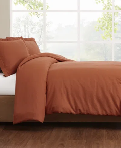 Brooklyn Loom Brookyln Loom Flax Linen 3-pc. Duvet Cover Set, Full/queen