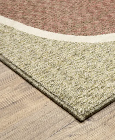 Oriental Weavers Tisdell Tis02 7'10"x10'10" Area Rug In Multi
