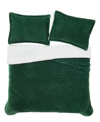 London Fog Signature Corduroy 2-pc. Comforter Set, Twin/twin Xl