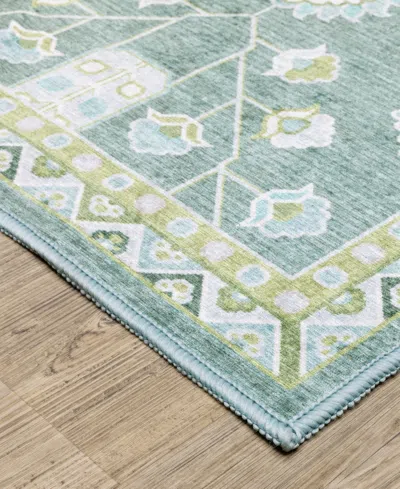 Oriental Weavers Addison Machine Washable Add08 3'3"x5' Area Rug In Multi