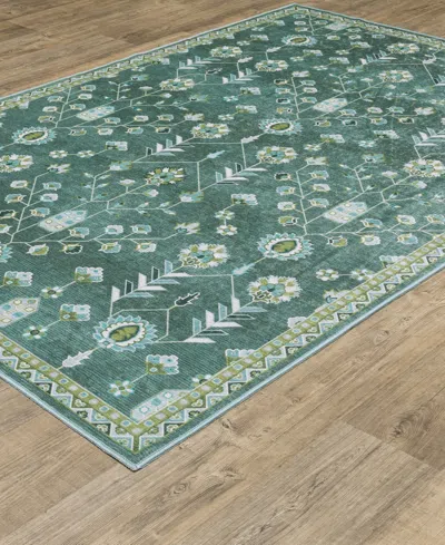 Oriental Weavers Addison Machine Washable Add08 3'3"x5' Area Rug In Multi