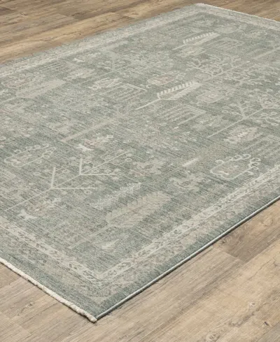 Oriental Weavers Keaton Kea07 9'10"x12'10" Area Rug In Green