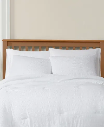Truly Soft Crinkle Garment Wash Solid 2-pc. Comforter Set, Twin/twin Xl