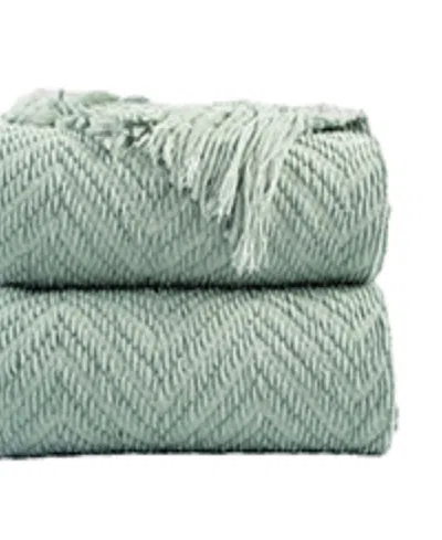 Battilo Herringbone Chenille Knit Throw, 50" X 60"