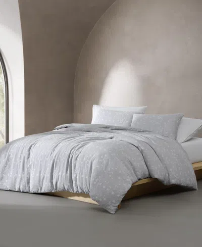 Calvin Klein Umbra Floral Cotton 3-pc. Comforter Set, Queen