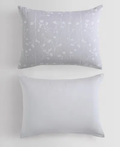 Calvin Klein Umbra Floral Cotton 3-pc. Comforter Set, Queen