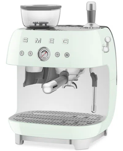 Smeg Espresso Coffee Machine In Green