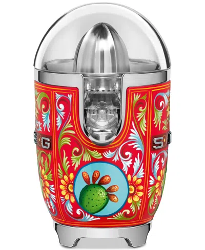 Smeg Sicily Is My Love Dolce & Gabbana Citrus Juicer In Metallic