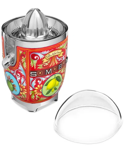 Smeg Sicily Is My Love Dolce & Gabbana Citrus Juicer In Metallic
