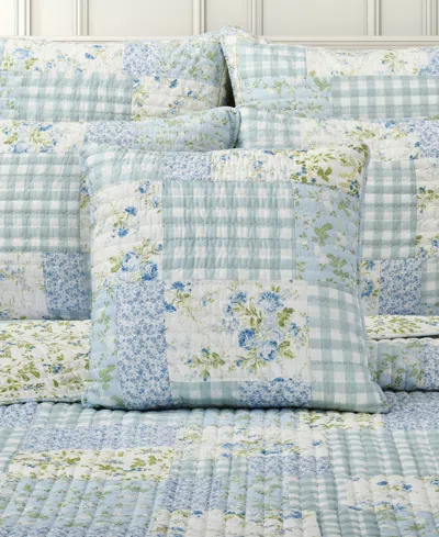 Piper & Wright Karalena Cotton Quilted Decorative Pillow, 20 X 20"