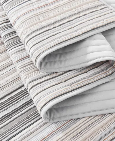 Oceanfront Resort Navarre Yarn Dye Stripe 3-pc. Quilt Set, Full/queen