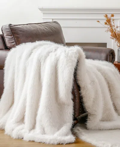 Battilo Lifestyle Faux Fur Throw, 50" X 60"