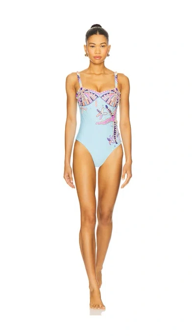 Oceanus Selene Seashell One Piece Swimsuit