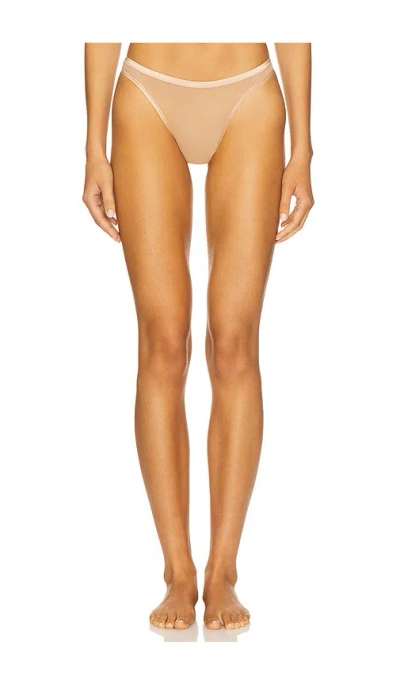 Cosabella Soire Confidence Classic Thong In Neutral