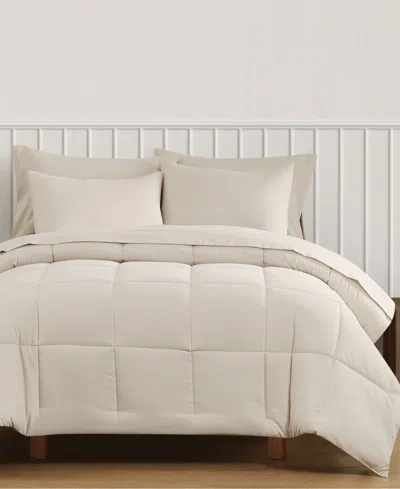 Truly Soft Green Solid 3-pc. Comforter Set, King