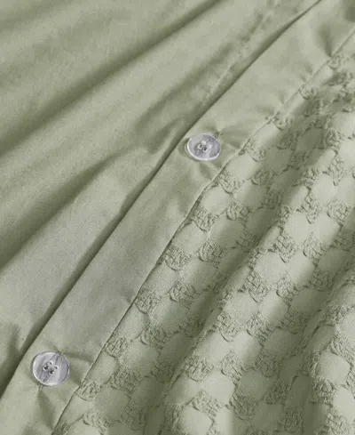 Brooklyn Loom Woven Texture 3-pc. Duvet Cover Set, Full/queen