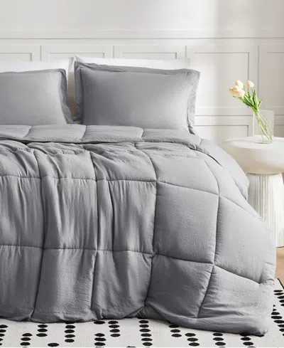 Truly Soft Garment Wash Solid 2-pc. Comforter Set, Twin/twin Xl