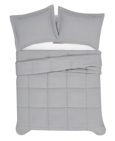 Truly Soft Garment Wash Solid 2-pc. Comforter Set, Twin/twin Xl