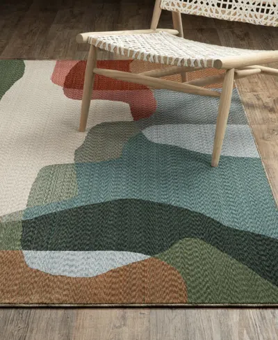 Oriental Weavers Tisdell Tis11 5'3"x7'6" Area Rug In Multi