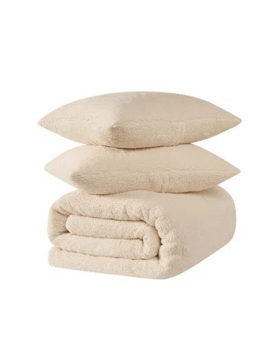 Brooklyn Loom Oversized Marshmallow Sherpa 3-pc. Comforter Set, King