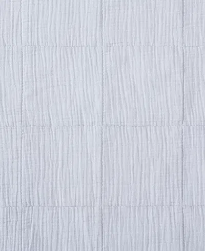 Calvin Klein Cotton Gauze Solid Pillow Cover, 22" X 22"