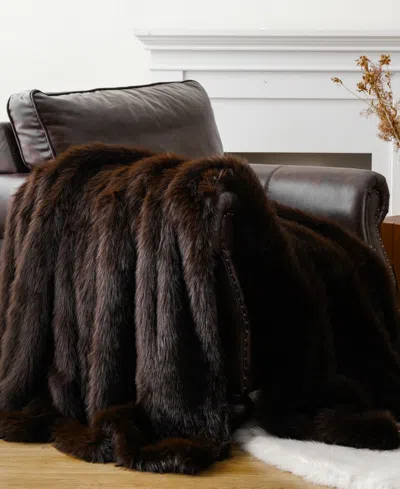 Battilo Lifestyle Faux Fur Throw, 50" X 60"