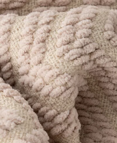 Battilo Herringbone Chenille Knit Throw, 50" X 60"