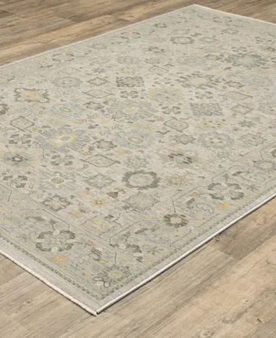 Oriental Weavers Keaton Kea06 6'7"x9'6" Area Rug In Neutral