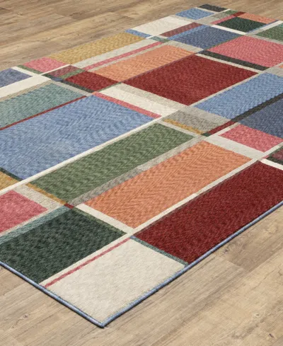 Oriental Weavers Tisdell Tis05 7'10"x10'10" Area Rug In Multi