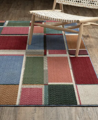 Oriental Weavers Tisdell Tis05 7'10"x10'10" Area Rug In Multi