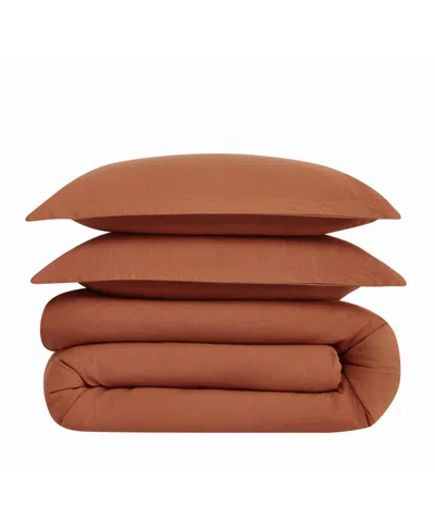 Brooklyn Loom Brookyln Loom Flax Linen 3-pc. Comforter Set, Full/queen